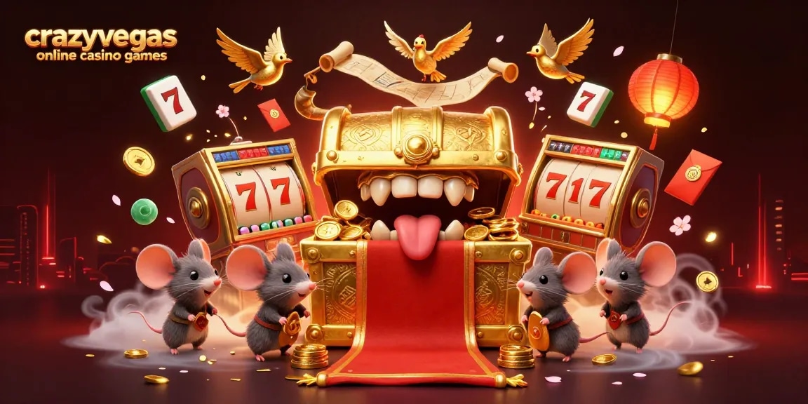 Spin to win with crazyvegas online casino games in an exciting atmosphere filled with treasures.